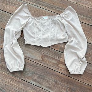 Kirious top/blouse worn on or off shoulders